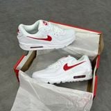  NIKE AIR MAX 90 WHITE UNIVERSITY RED DM0029-120 