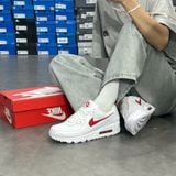  NIKE AIR MAX 90 WHITE UNIVERSITY RED DM0029-120 
