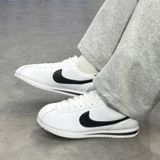  NIKE CORTEZ LEATHER WHITE BLACK DM4044-105 