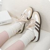  ADIDAS SAMBA OG OFF WHITE EARTH STRATA GUM JR8842 