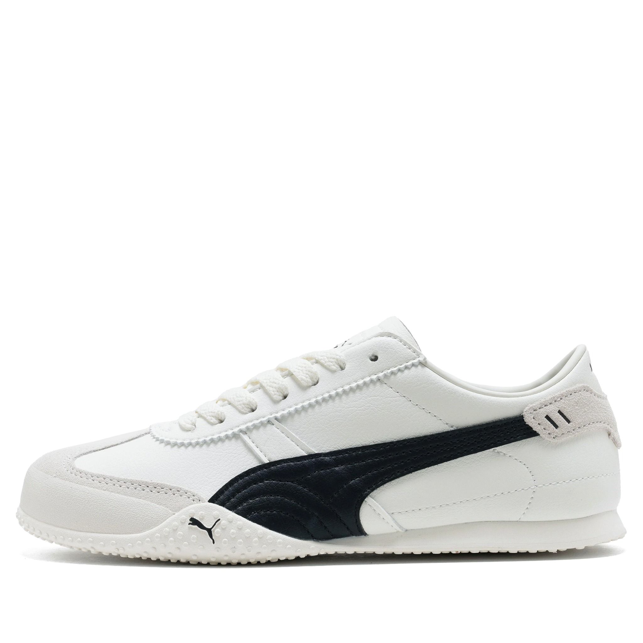  PUMA BELLA UT LEATHER WARM WHITE BLACK 405256-01 