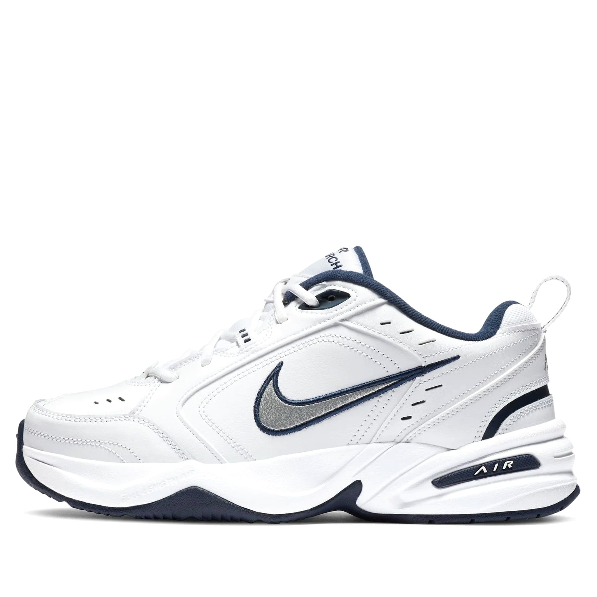  NIKE AIR MONARCH IV WHITE NAVY 415445-102 