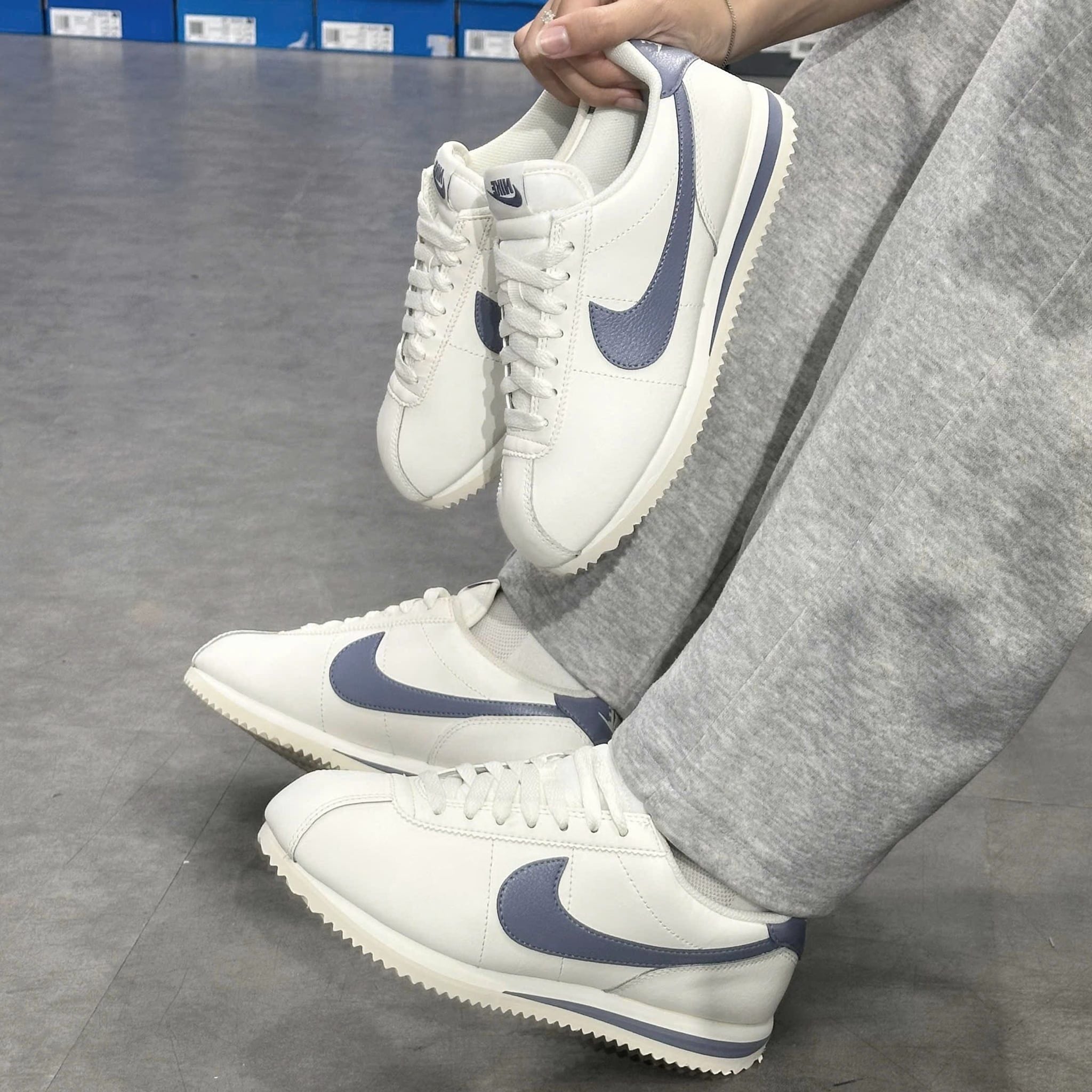  NIKE CORTEZ LEATHER BLUE DN1791-115 