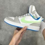  NIKE COURT BOROUGH LOW RECRAFT LIGHT IRON ORE VAPOR GREEN DV5456-005 