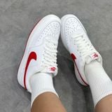  NIKE COURT VISION LOW WHITE UNIVERSITY RED CD5463-102 