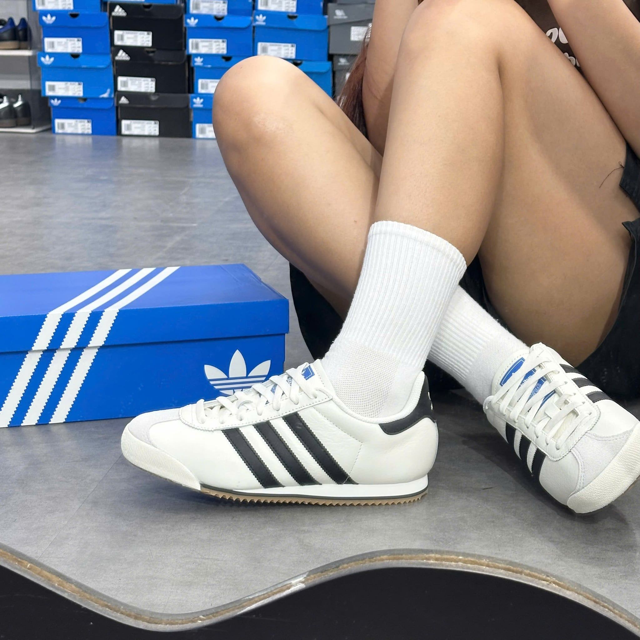  ADIDAS K 74 WHITE BLACK IG8950 