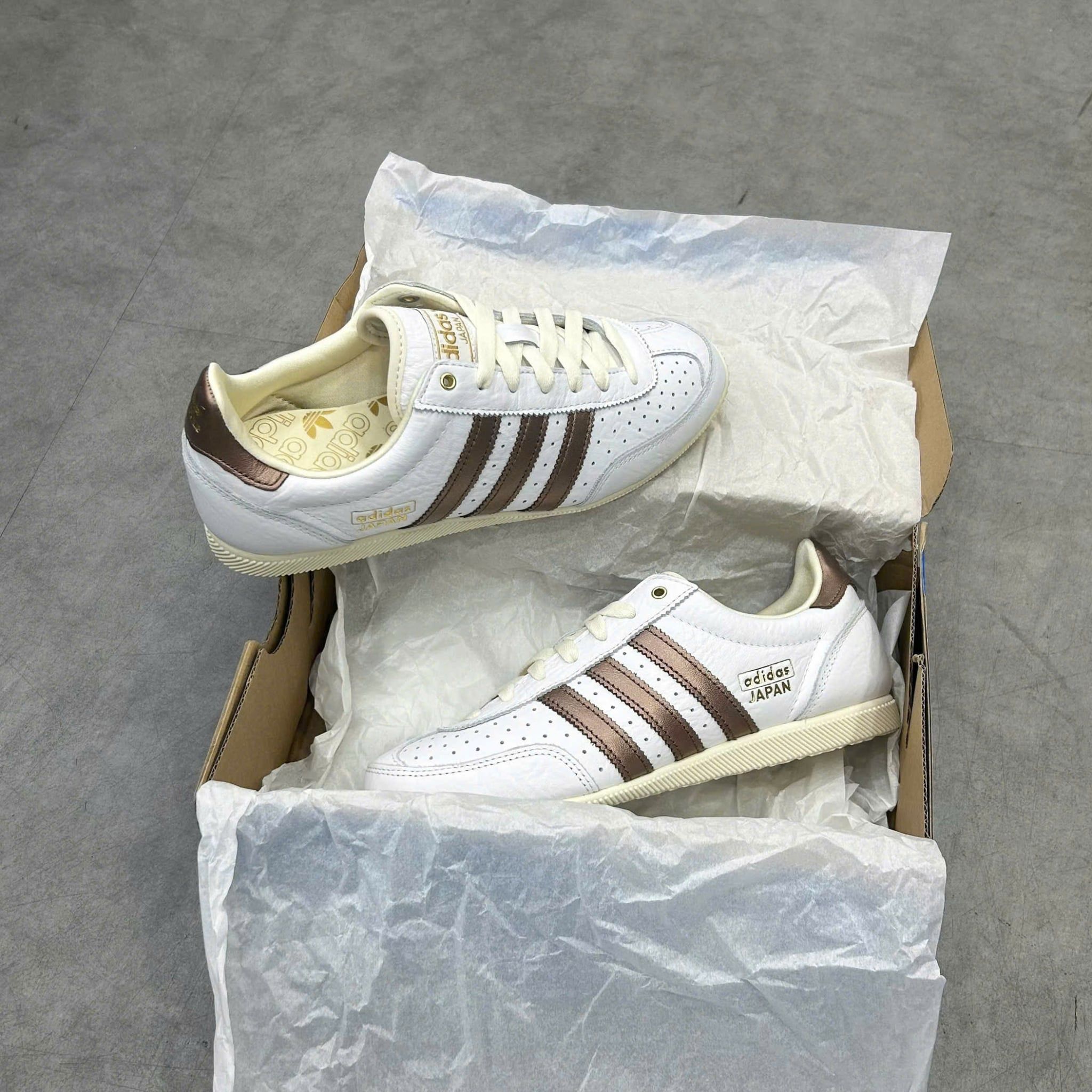  ADIDAS JAPAN WHITE PRELOVED BROWN JQ9025 