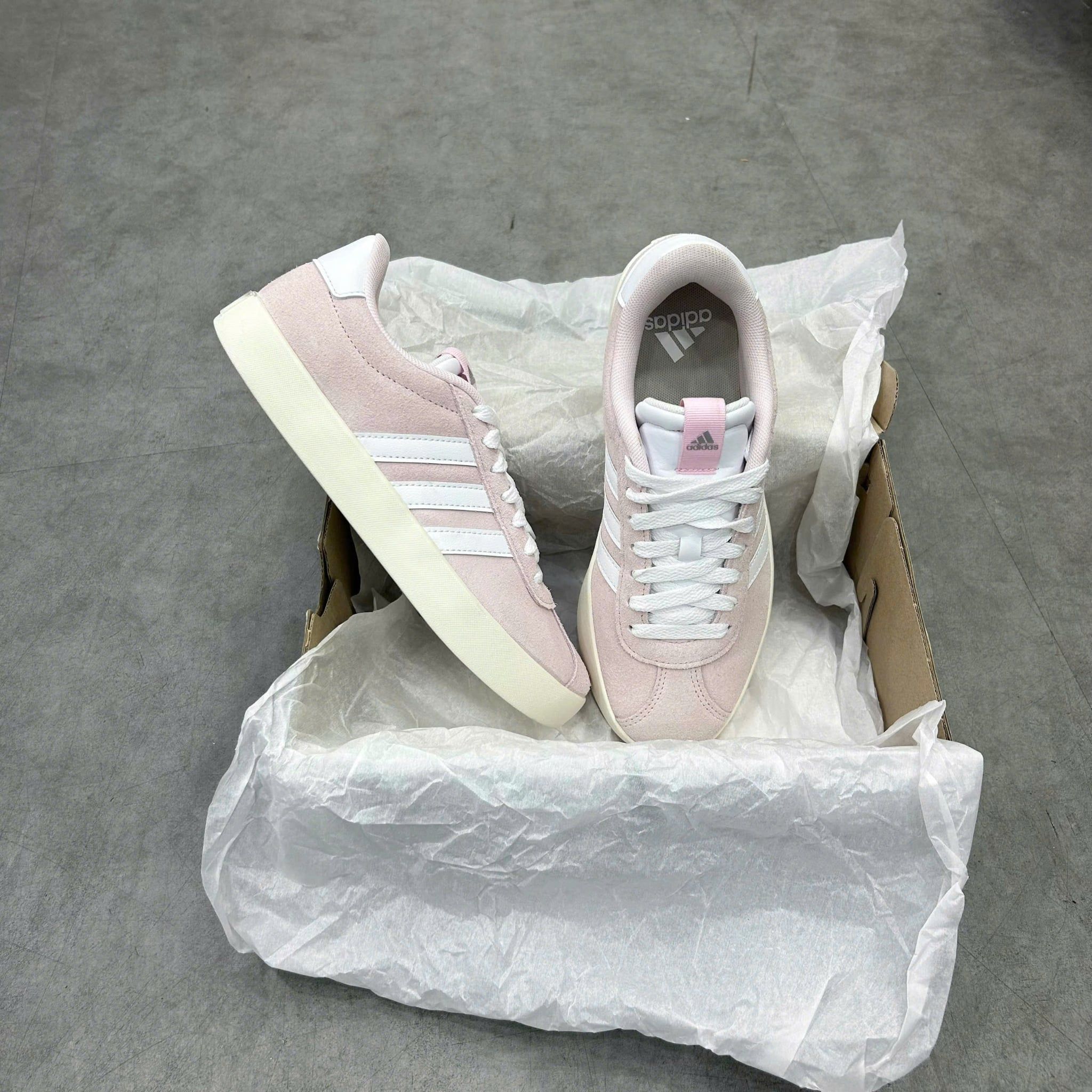  ADIDAS VL COURT 3.0 CLEAR PINK JP5325 