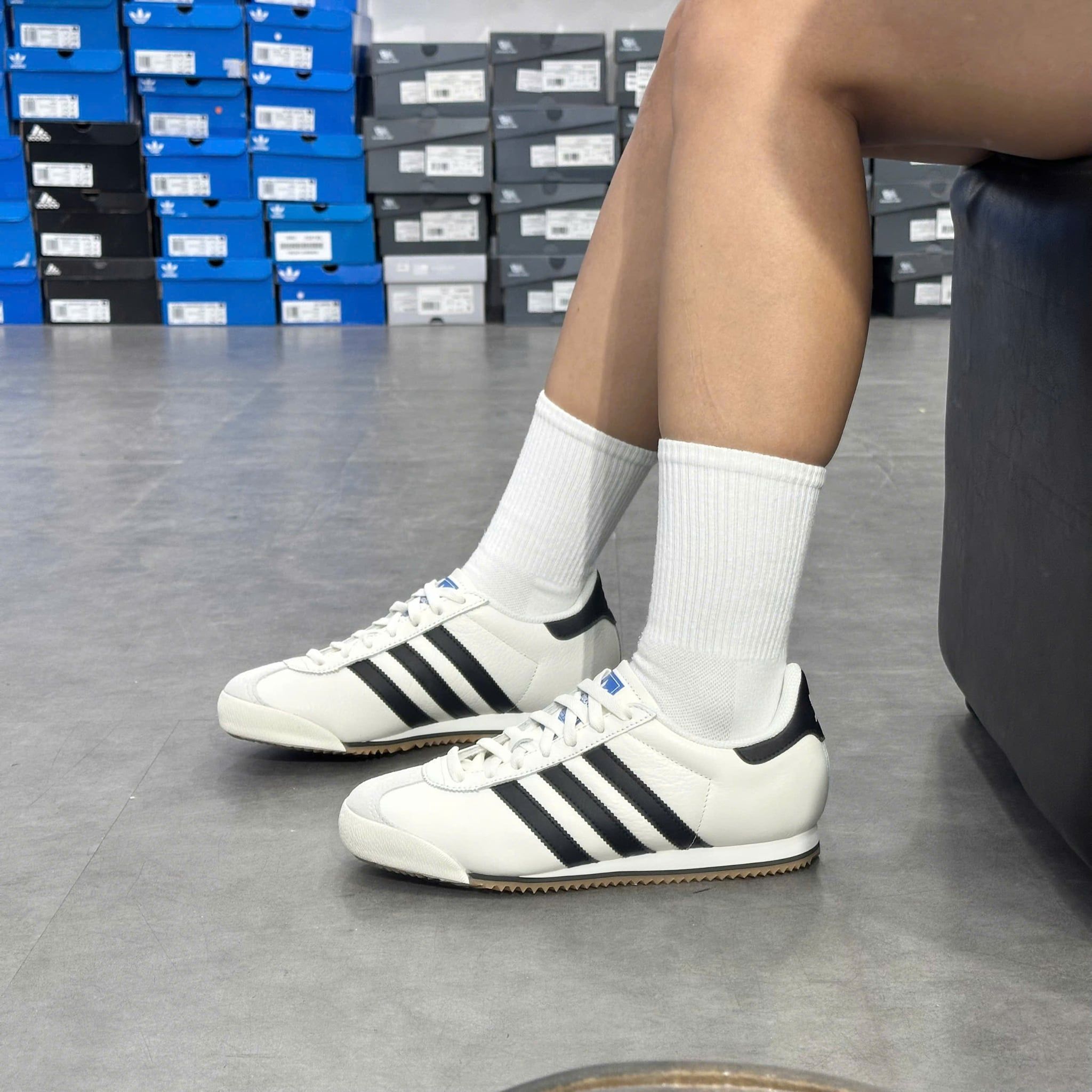  ADIDAS K 74 WHITE BLACK IG8950 