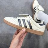  ADIDAS SAMBA LT CREAM METALLIC BLACK GUM JP6143 