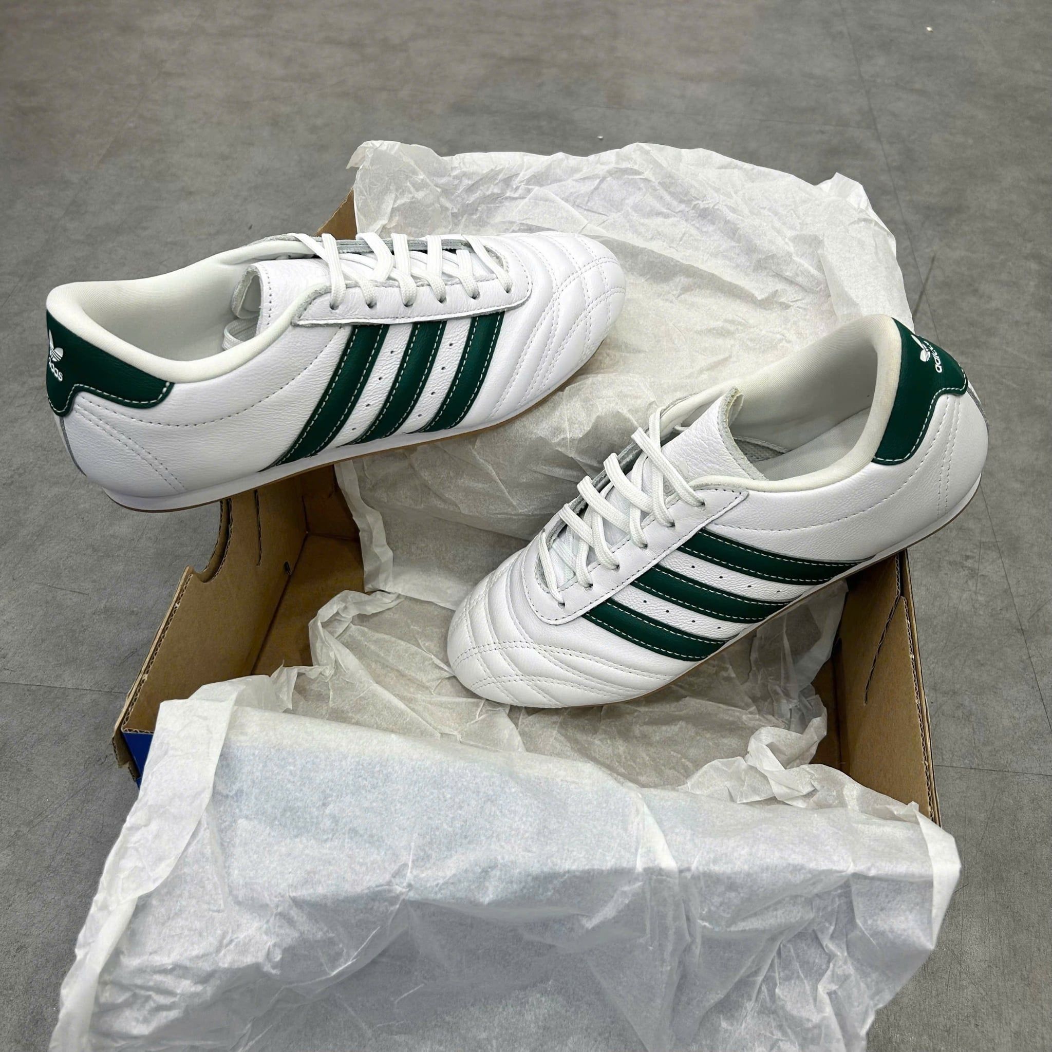  ADIDAS TAEKWONDO LACE WHITE GREEN JP8145 