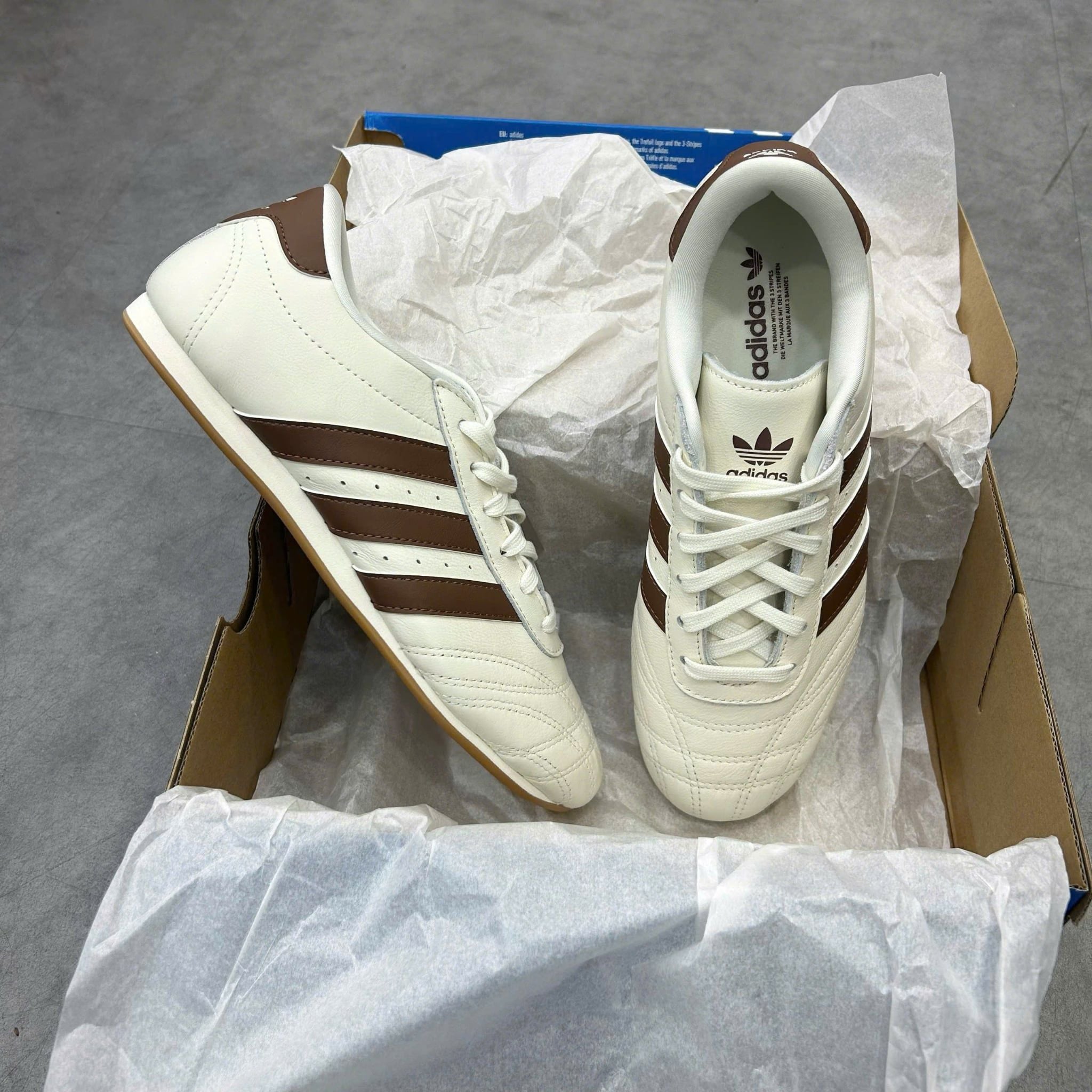  ADIDAS TAEKWONDO LACE W OFF WHITE BROWN JQ0565 