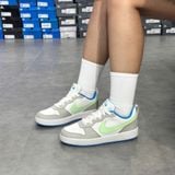  NIKE COURT BOROUGH LOW RECRAFT LIGHT IRON ORE VAPOR GREEN DV5456-005 
