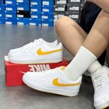  NIKE COURT VISION LOW NEXT WHITE UNIVERSITY GOLD HF1744-100 