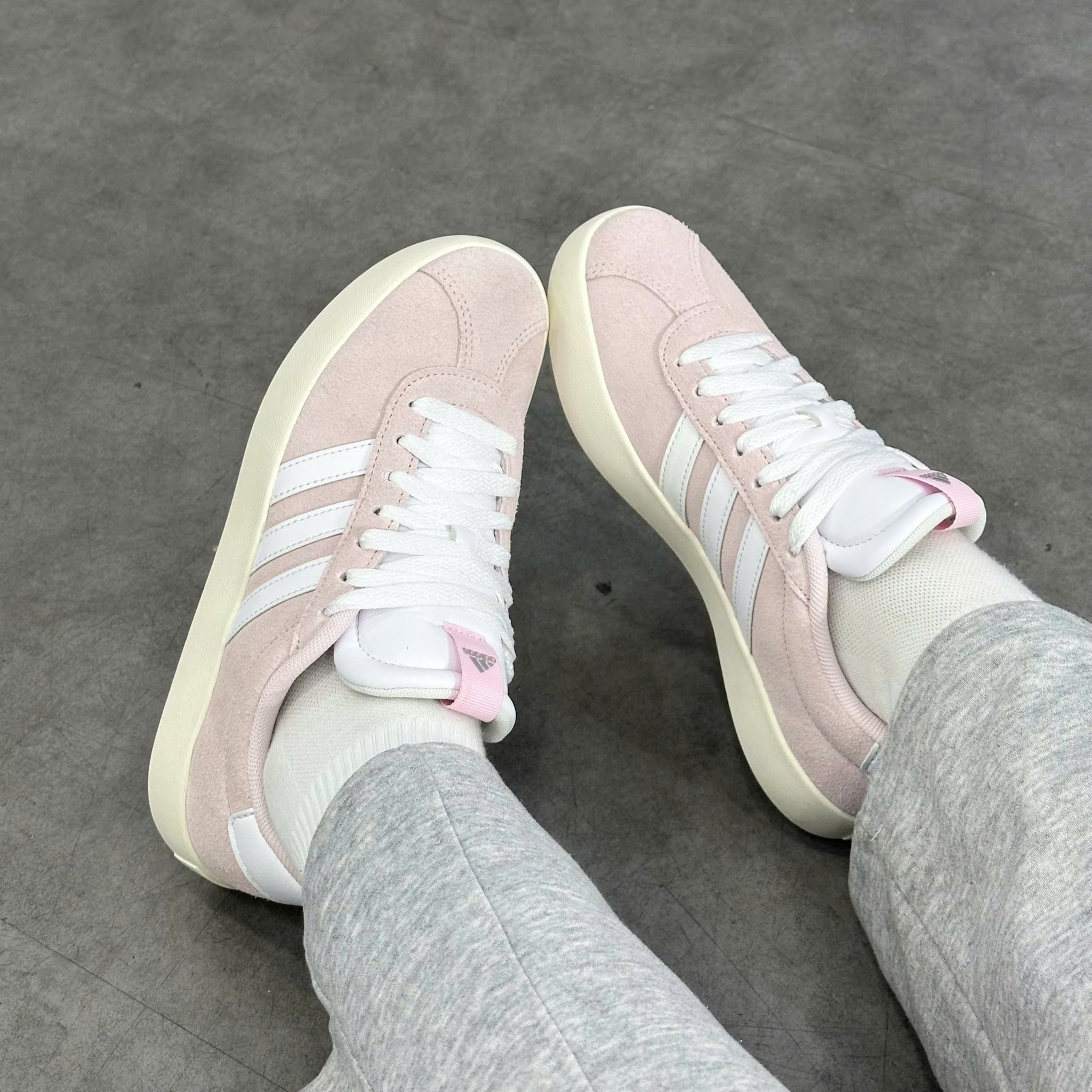  ADIDAS VL COURT 3.0 CLEAR PINK JP5325 