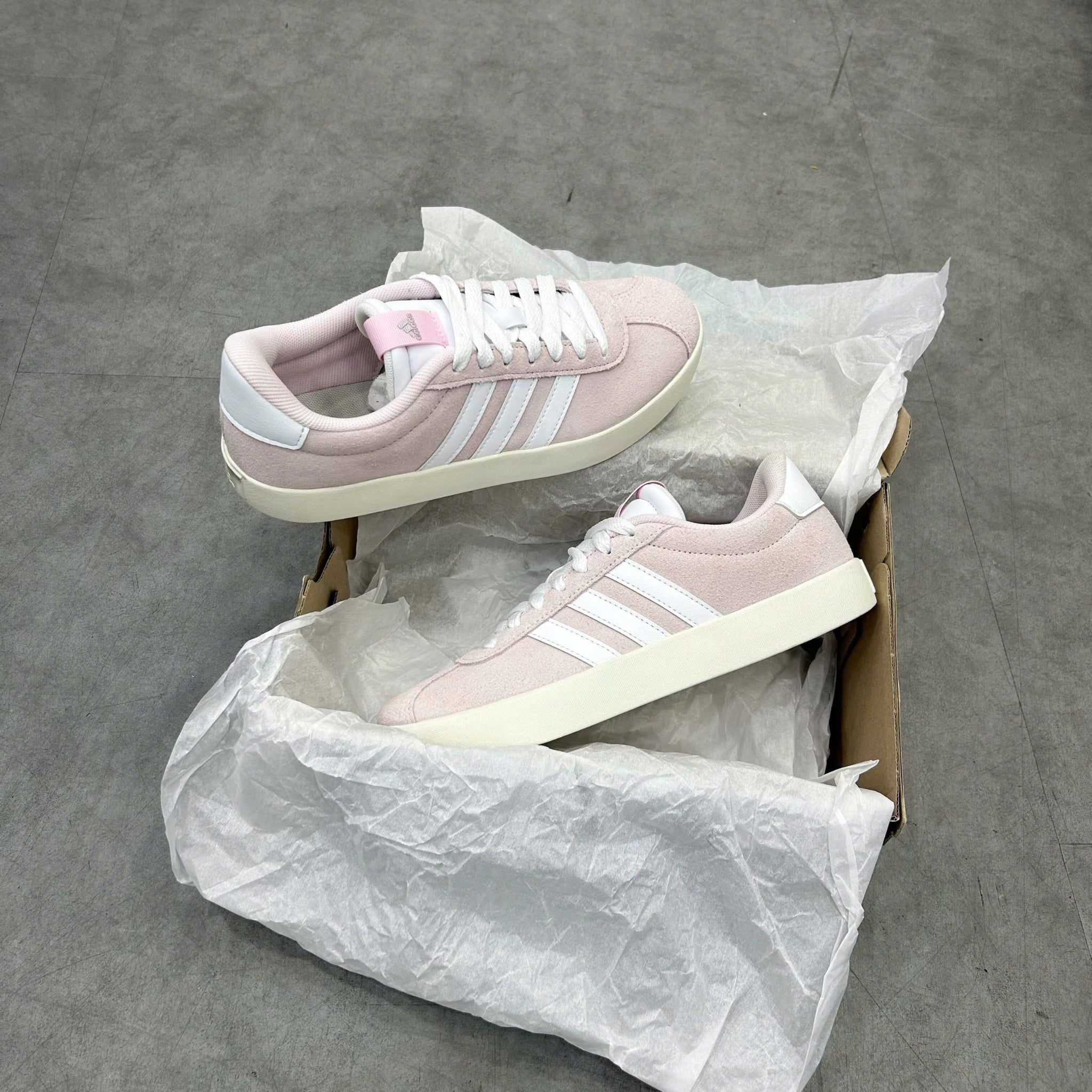  ADIDAS VL COURT 3.0 CLEAR PINK JP5325 