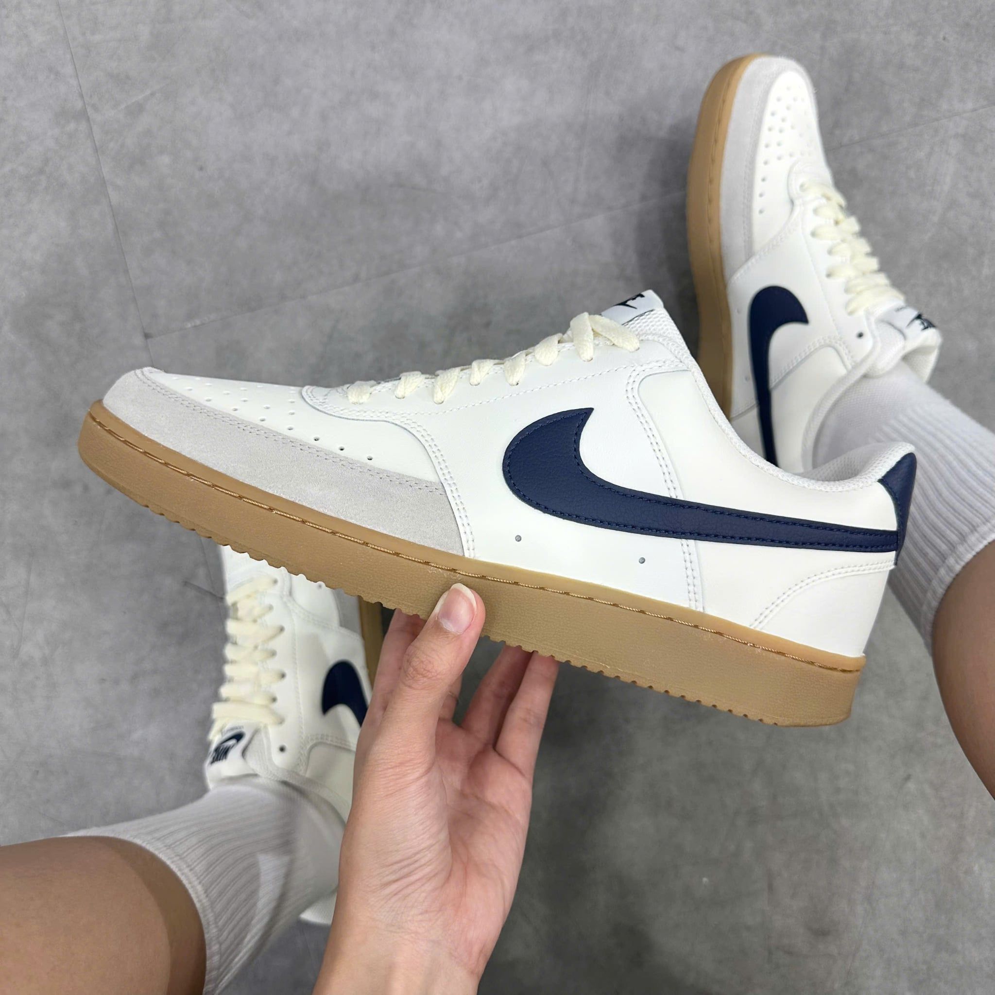  NIKE COURT VISION LOW SAIL MIDNIGHT NAVY HF1068-133 