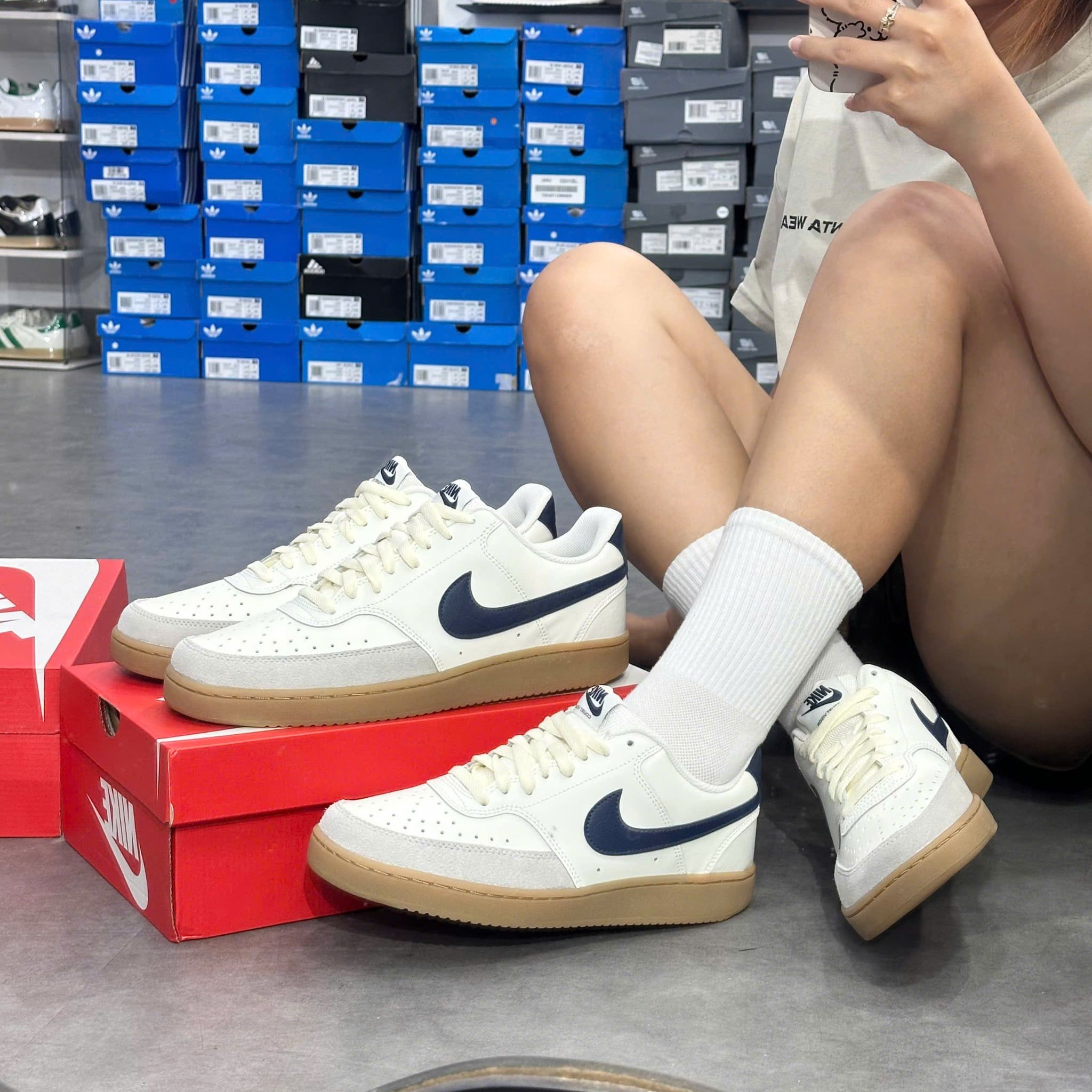  NIKE COURT VISION LOW SAIL MIDNIGHT NAVY HF1068-133 