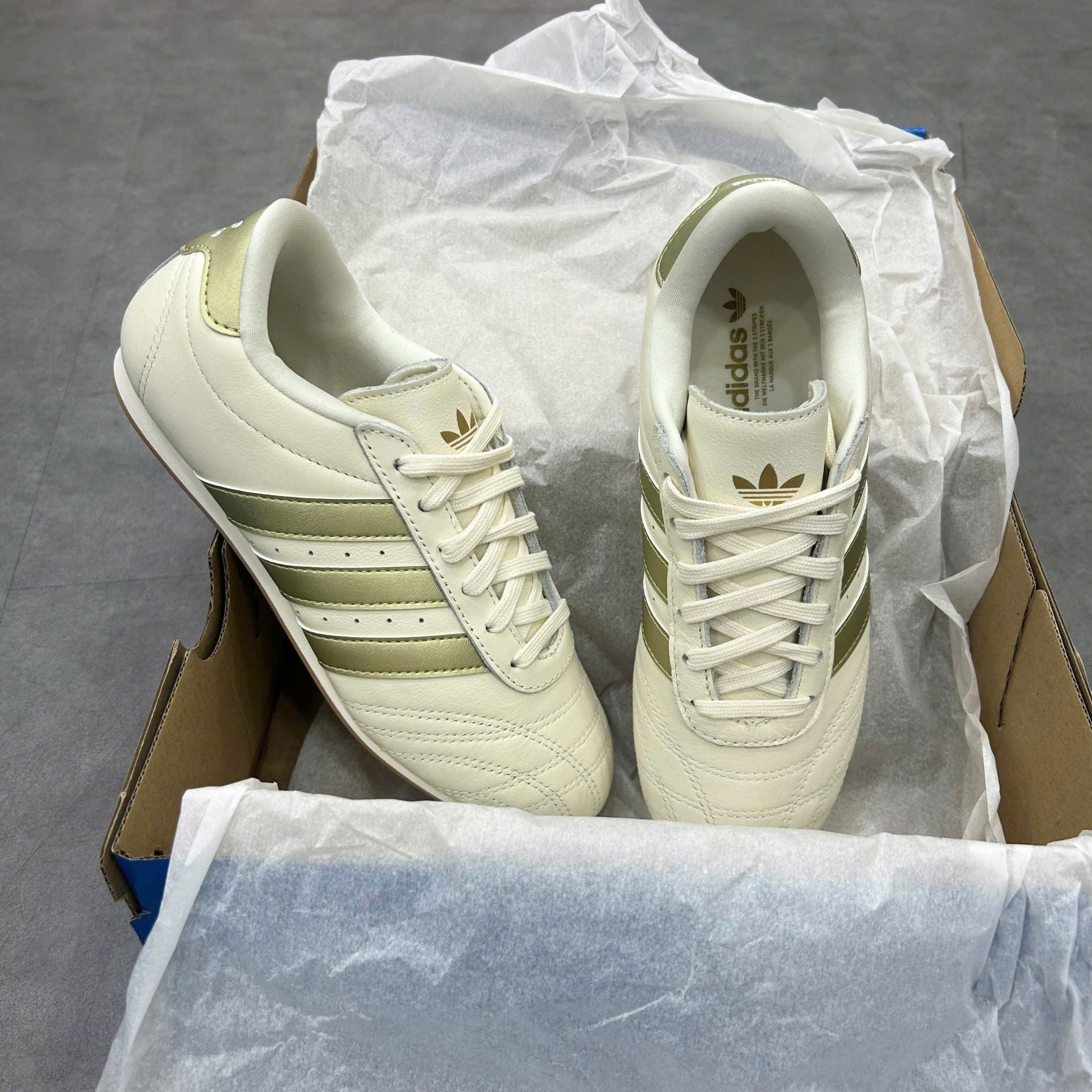  ADIDAS TAEKWONDO CREAM GOLD METALLIC JQ0570 