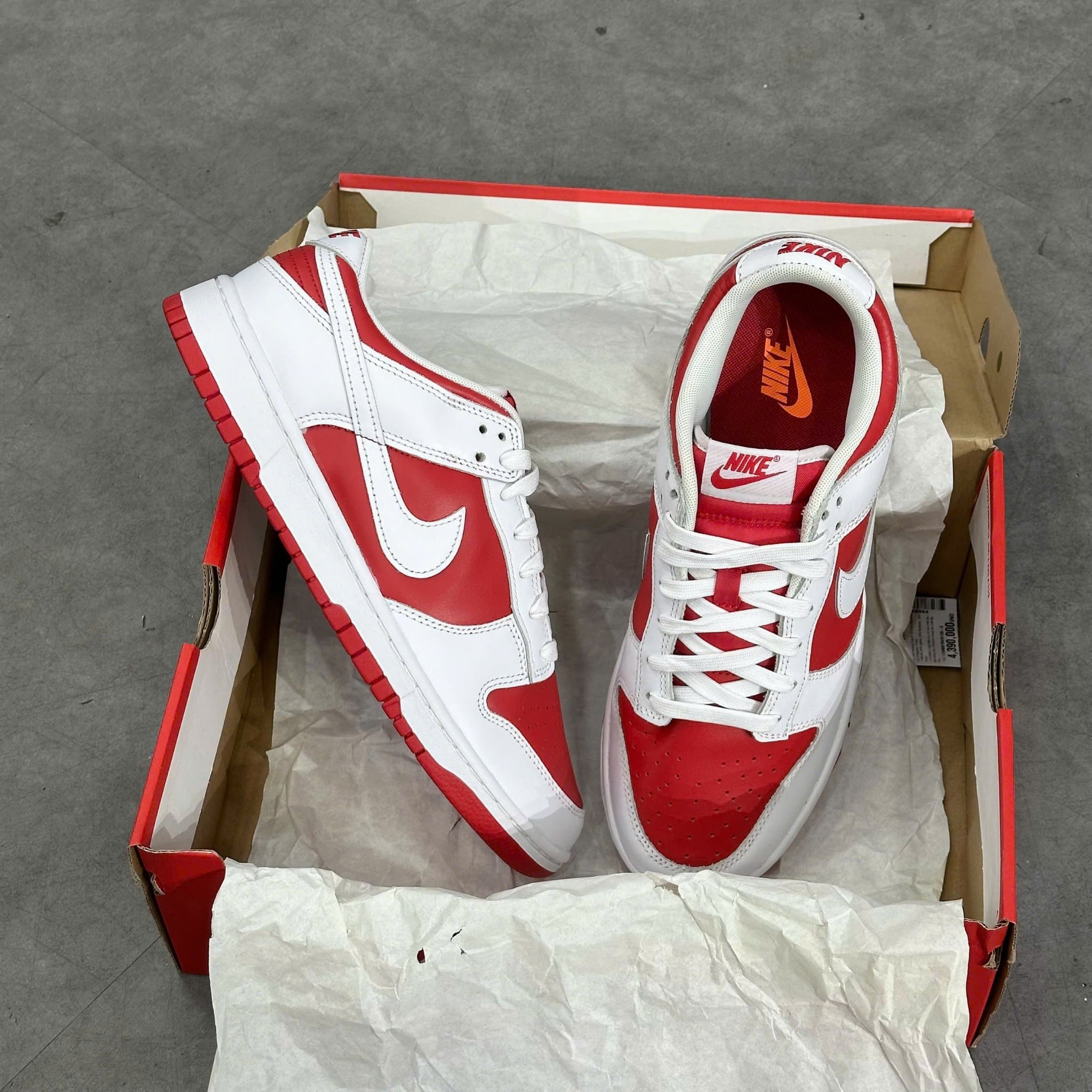  NIKE DUNK LOW CHAMPIONSHIP RED DD1391-600 