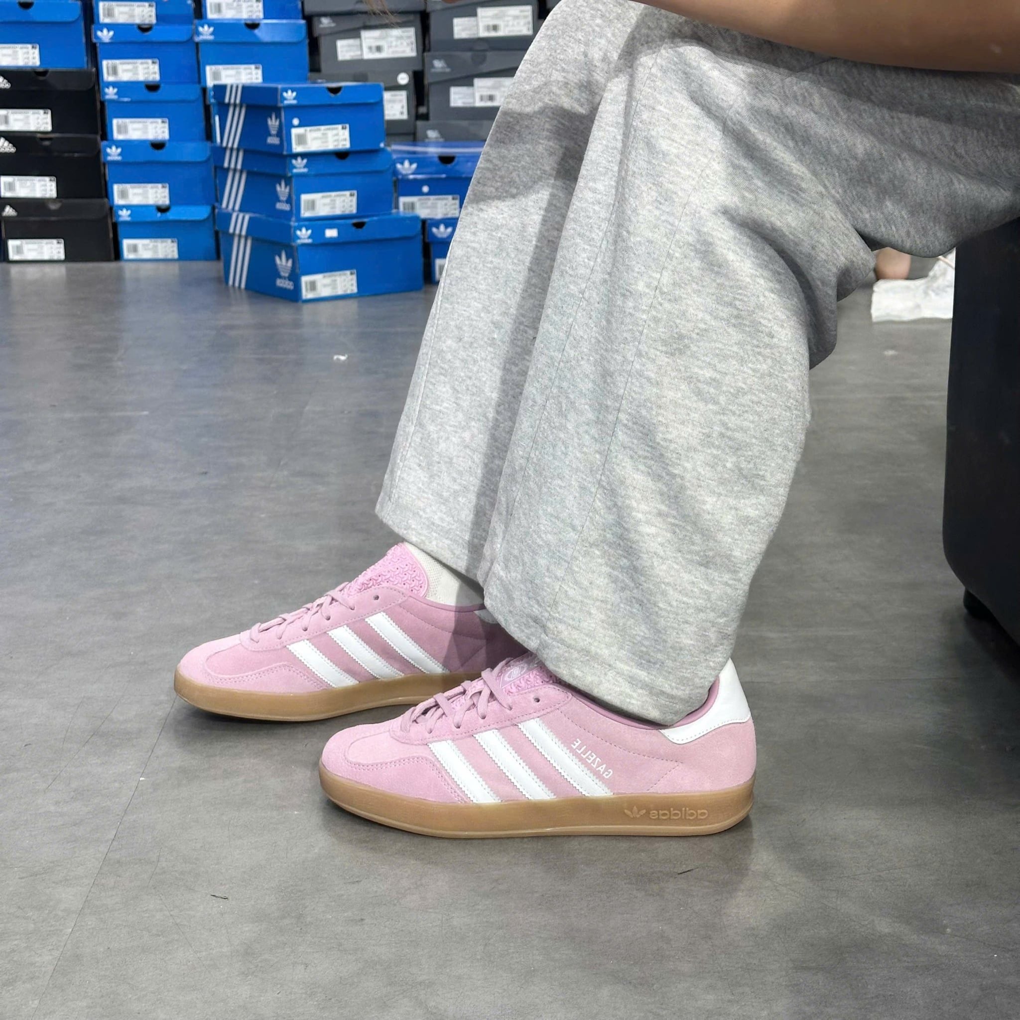  ADIDAS GAZELLE INDOOR BLISS LILAC JS1395 