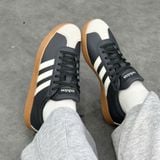  ADIDAS VL COURT BASE BLACK WHITE GUM JS4115 