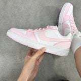  NIKE  COURT BOROUGH LOW 2 SE WHITE PINK FOAM DQ0492-100 l DV5456-105 