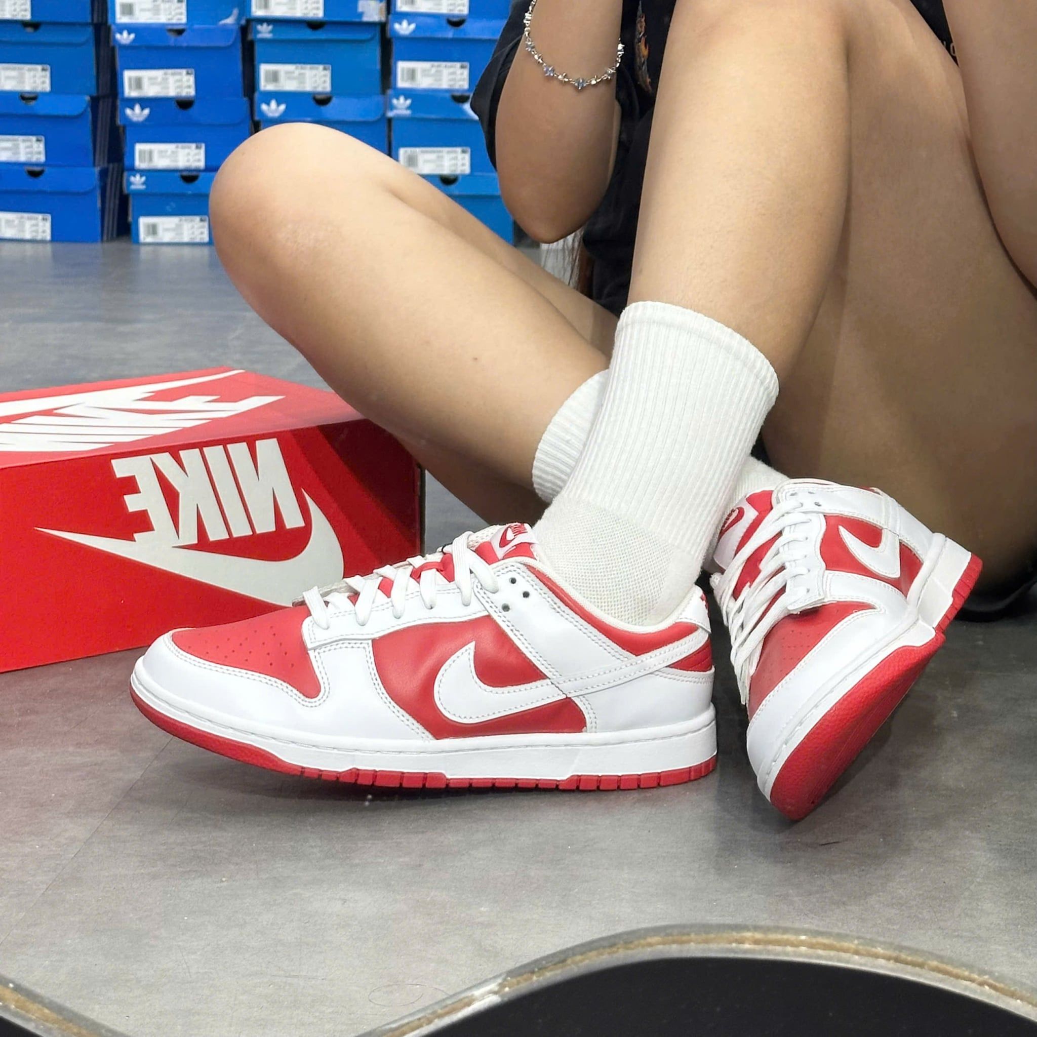  NIKE DUNK LOW CHAMPIONSHIP RED DD1391-600 