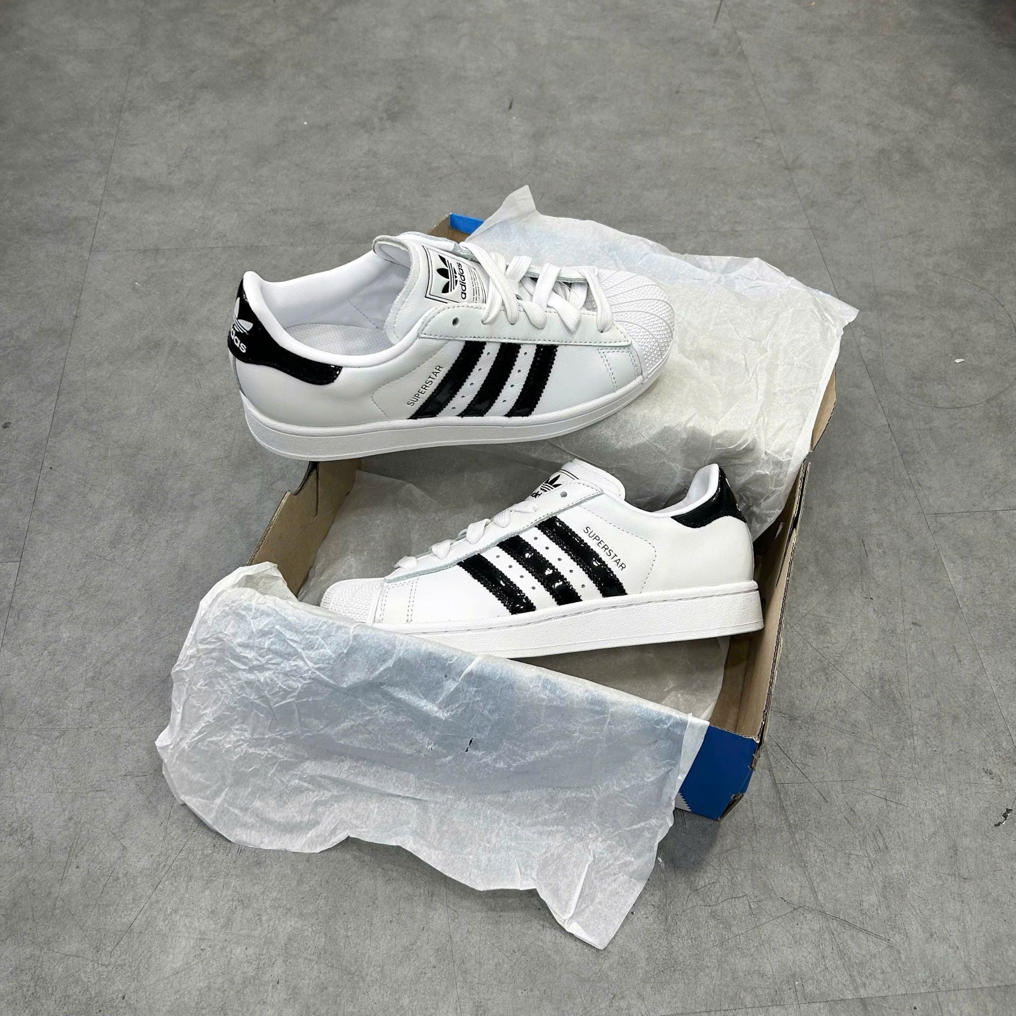  ADIDAS SUPERSTAR II CLOUD WHITE BLACK JP9677 
