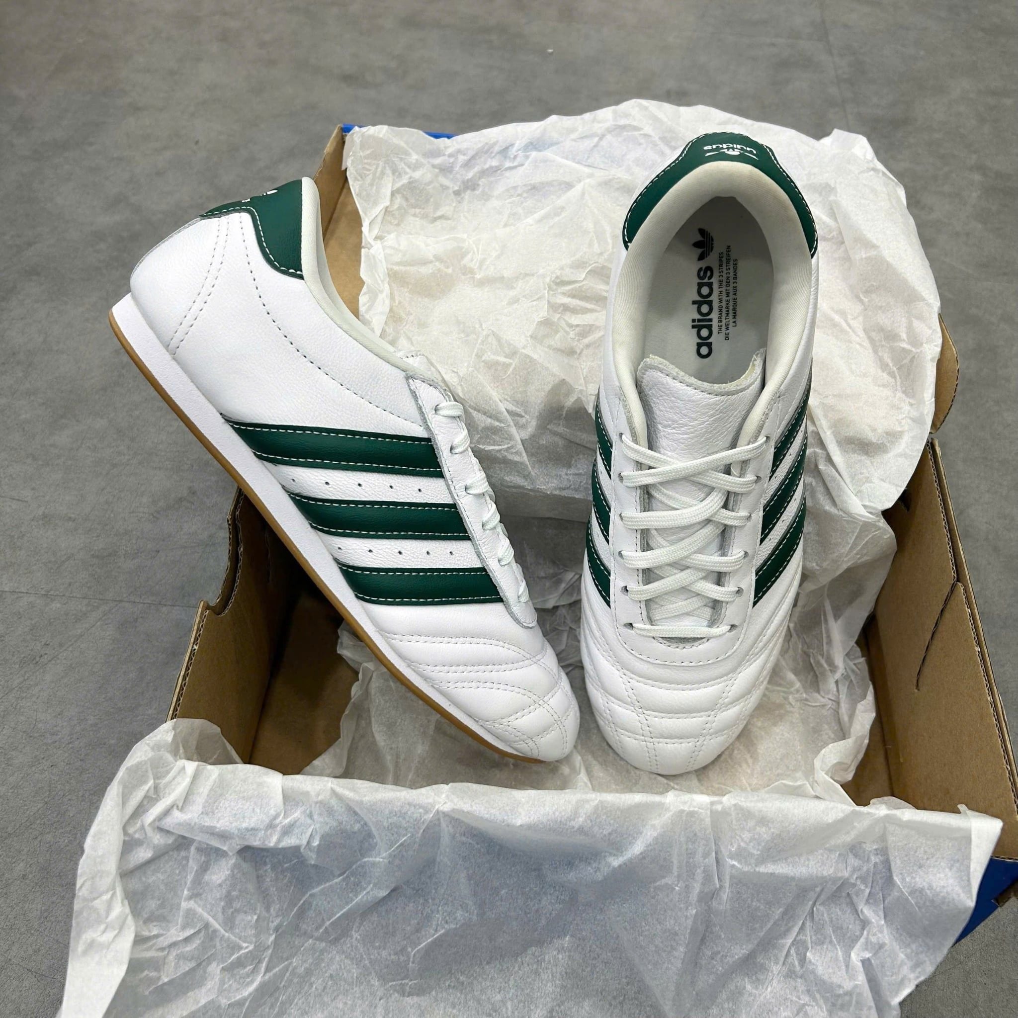  ADIDAS TAEKWONDO LACE WHITE GREEN JP8145 