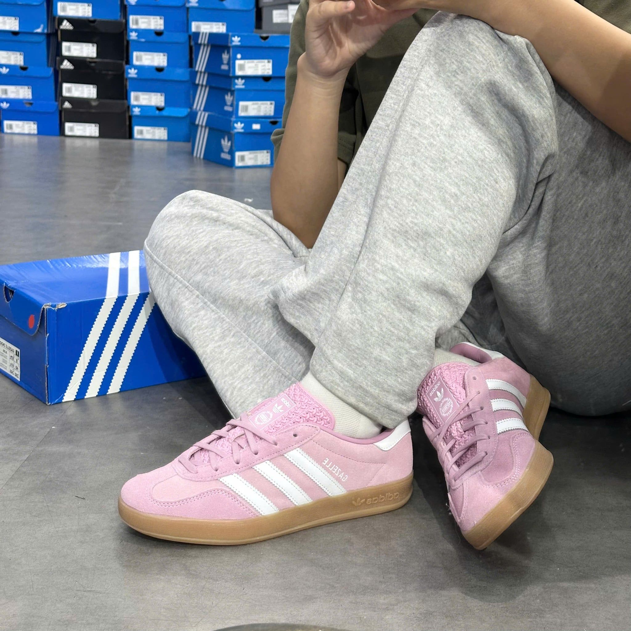  ADIDAS GAZELLE INDOOR BLISS LILAC JS1395 