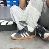  ADIDAS VL COURT BASE BLACK WHITE GUM JS4115 