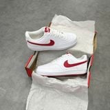  NIKE COURT VISION LOW NEXT NATURE WHITE UNIVERSITY RED HF1744-101 