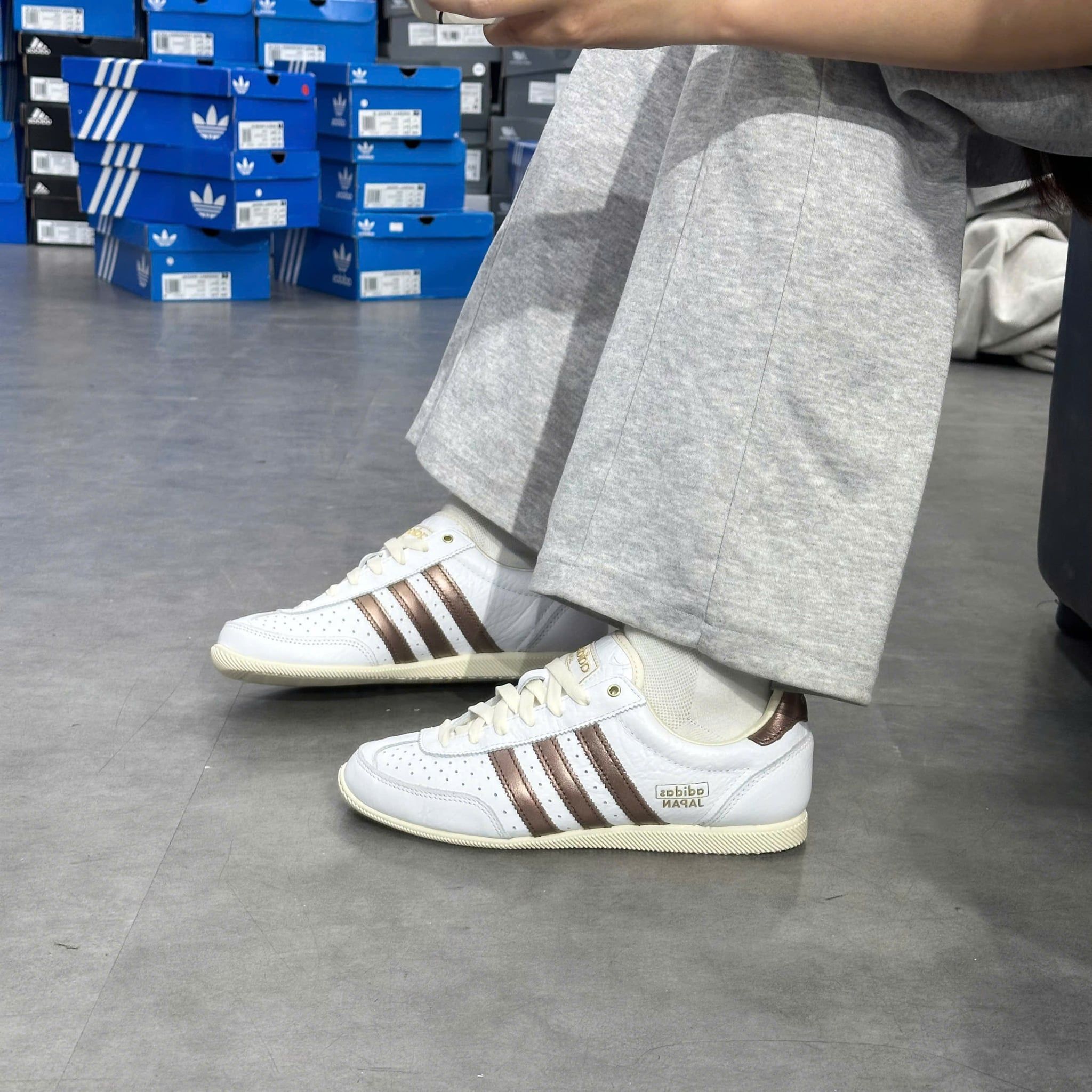  ADIDAS JAPAN WHITE PRELOVED BROWN JQ9025 