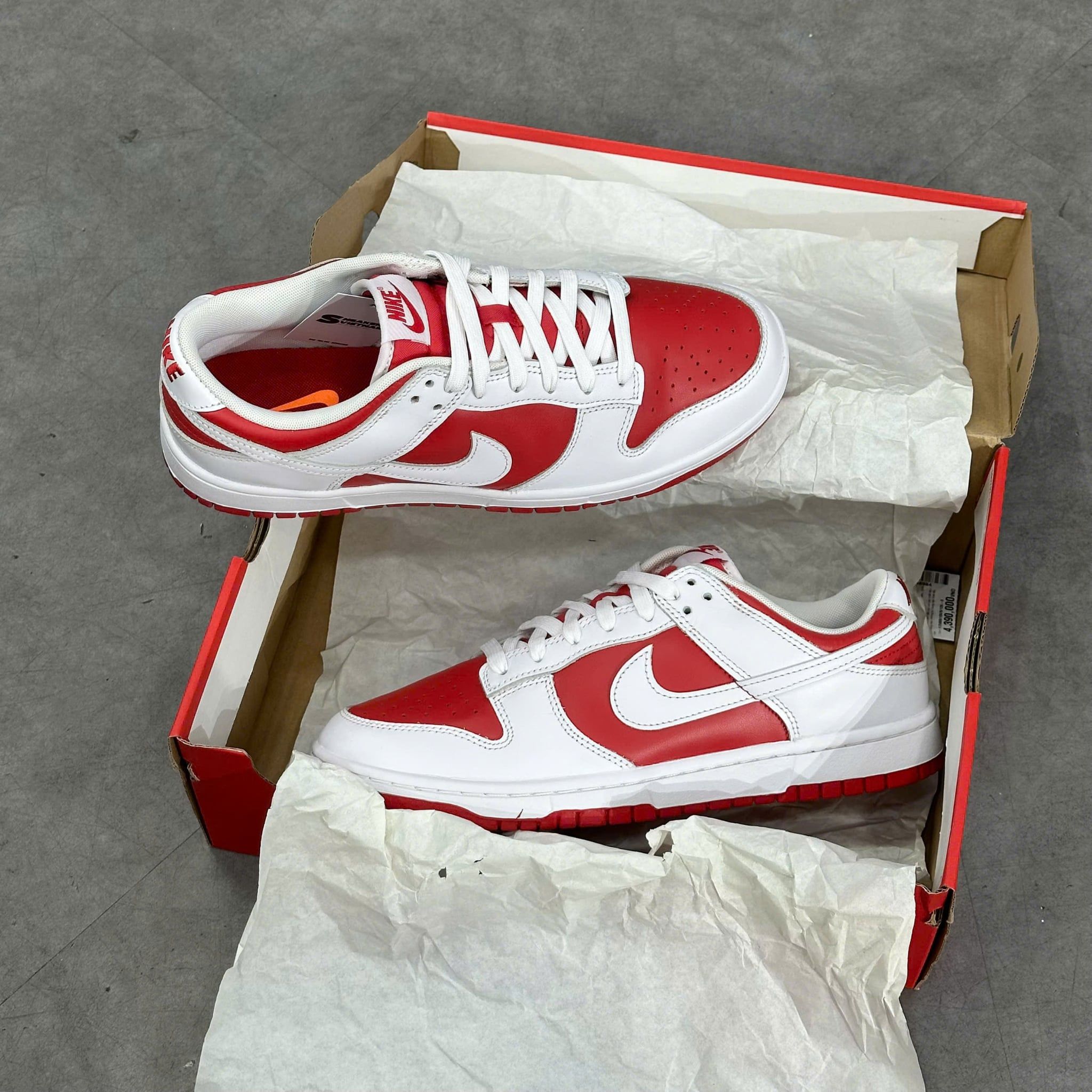  NIKE DUNK LOW CHAMPIONSHIP RED DD1391-600 