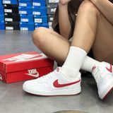  NIKE COURT VISION LOW WHITE UNIVERSITY RED CD5463-102 
