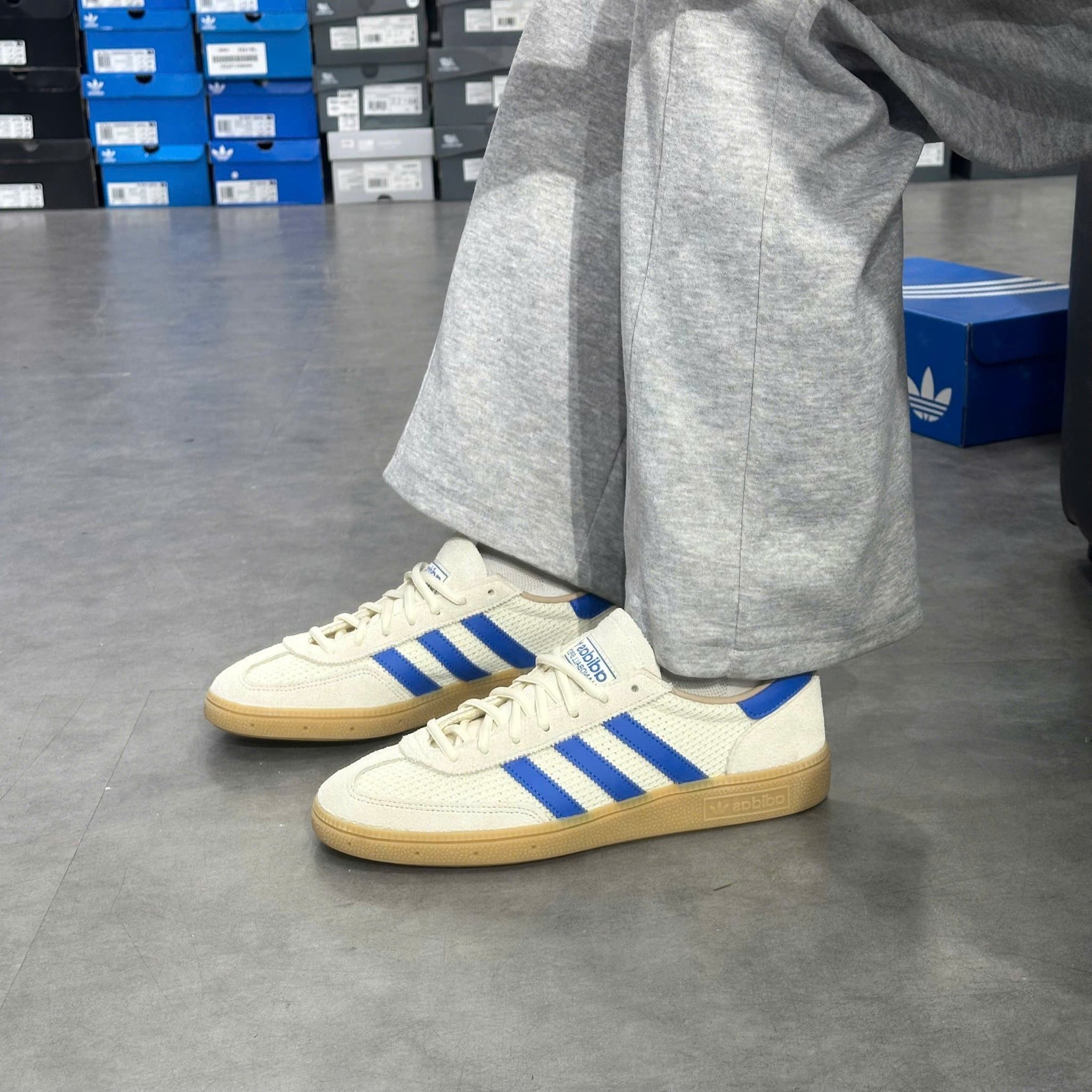  ADIDAS HANDBALL SPEZIAL CREAM WHITE BLUE WARM SANDSTONE JS3865 