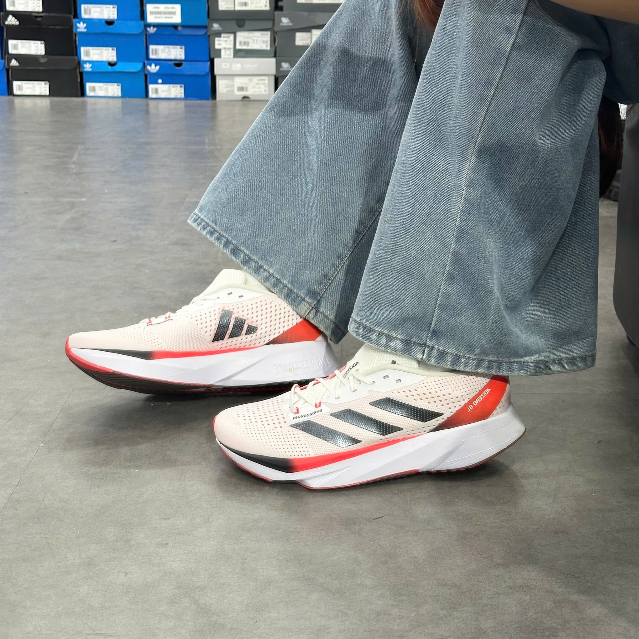  ADIDAS ADIZERO SL WHITE ORANGE IG5941 