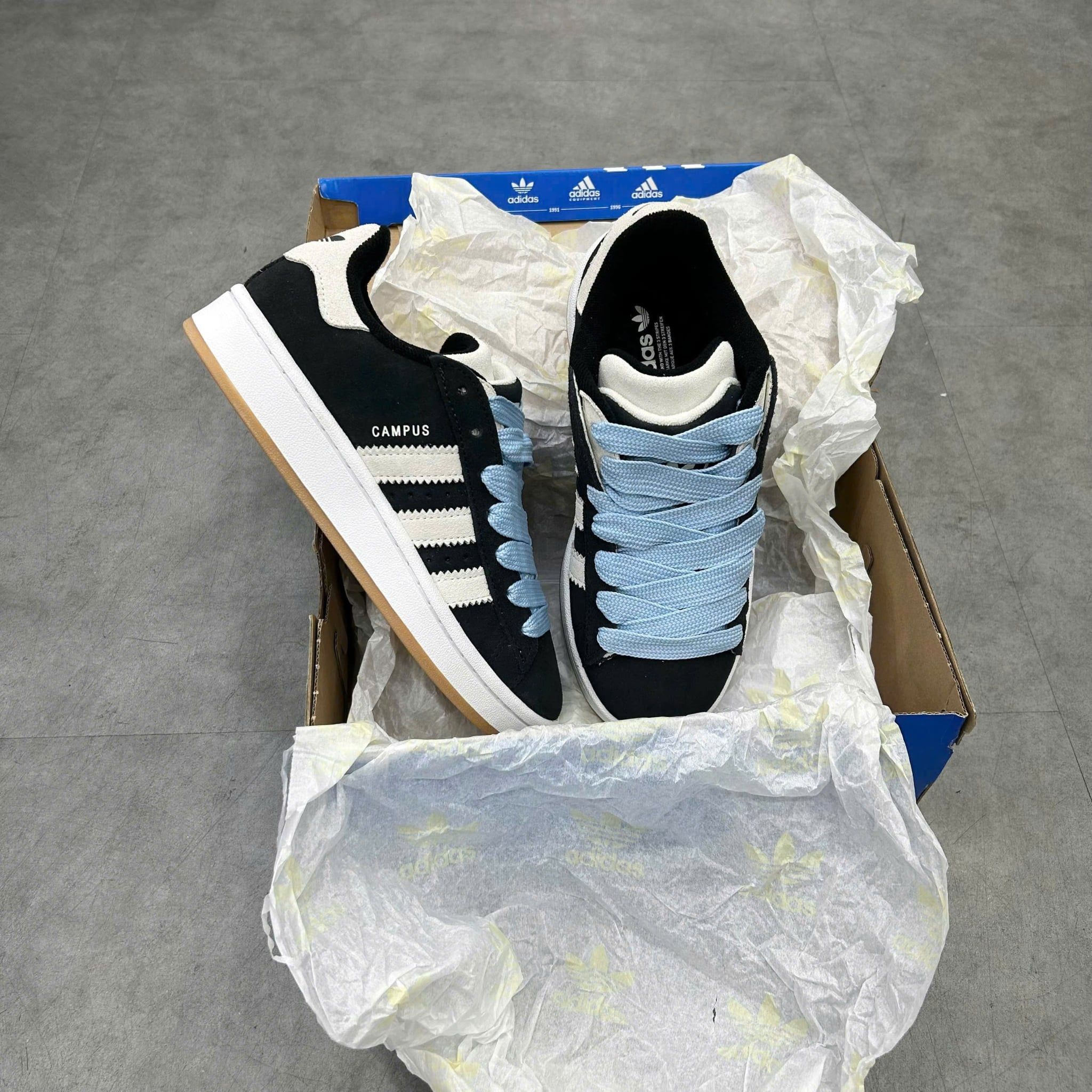  ADIDAS CAMPUS 00S DOUBLE BLACK JQ5747 