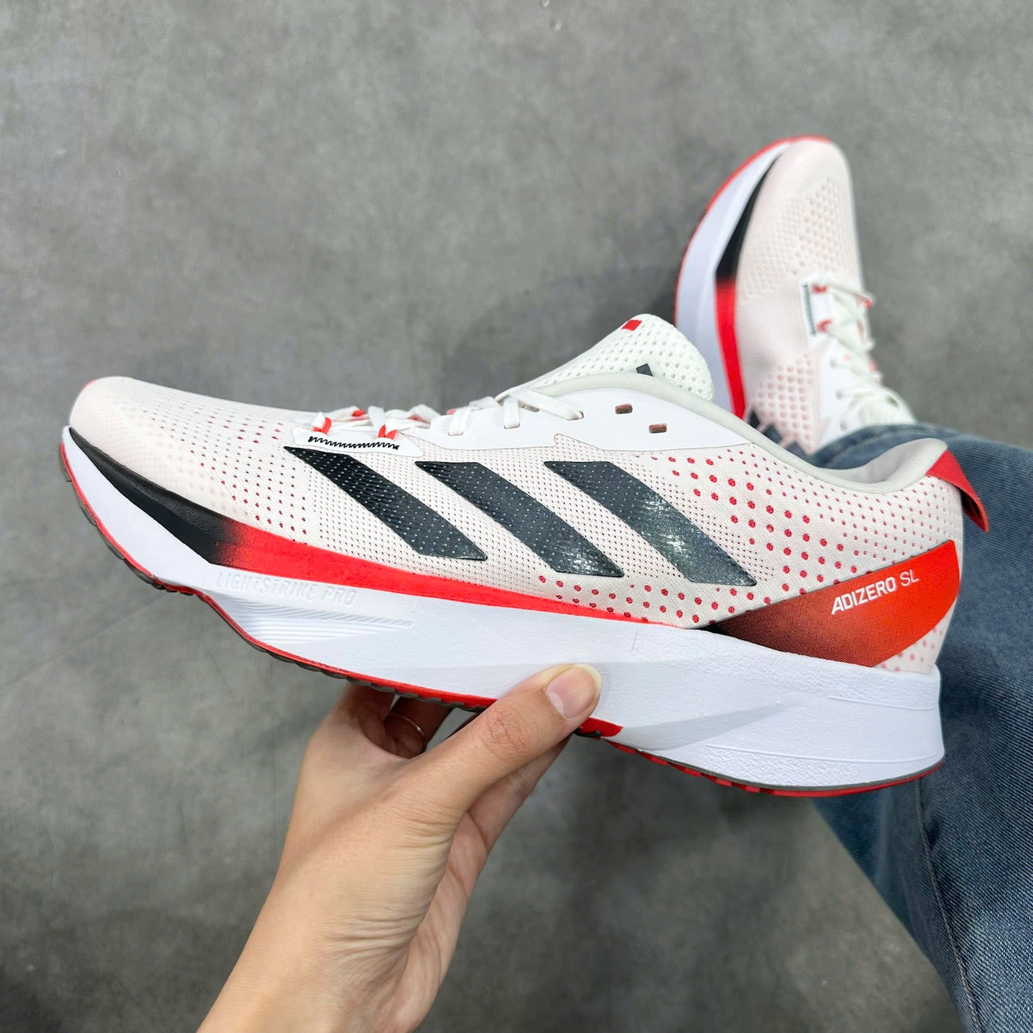  ADIDAS ADIZERO SL WHITE ORANGE IG5941 