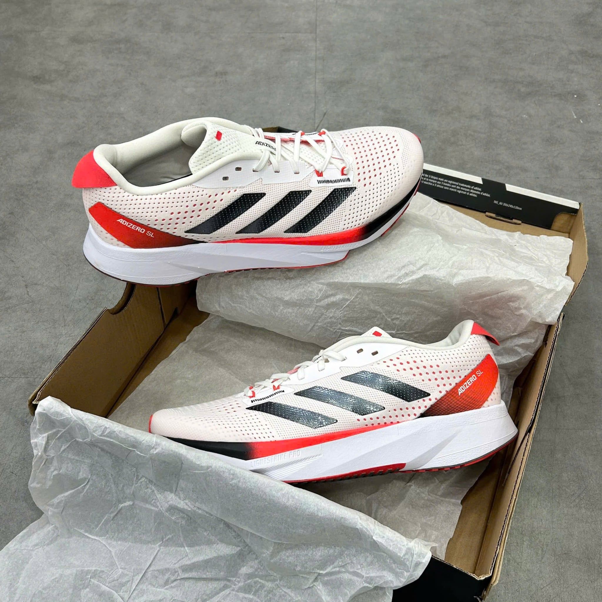  ADIDAS ADIZERO SL WHITE ORANGE IG5941 
