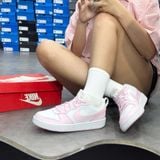  NIKE  COURT BOROUGH LOW 2 SE WHITE PINK FOAM DQ0492-100 l DV5456-105 