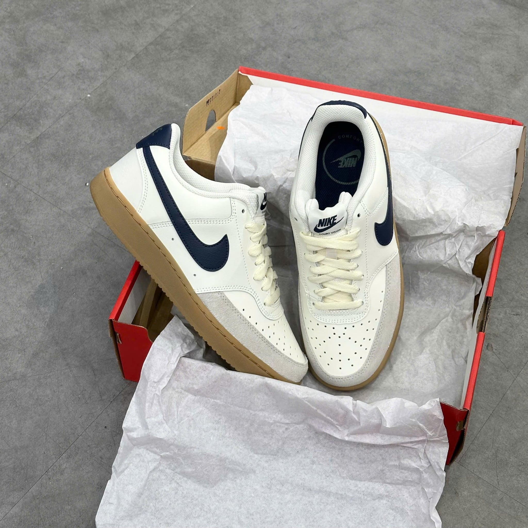  NIKE COURT VISION LOW SAIL MIDNIGHT NAVY HF1068-133 