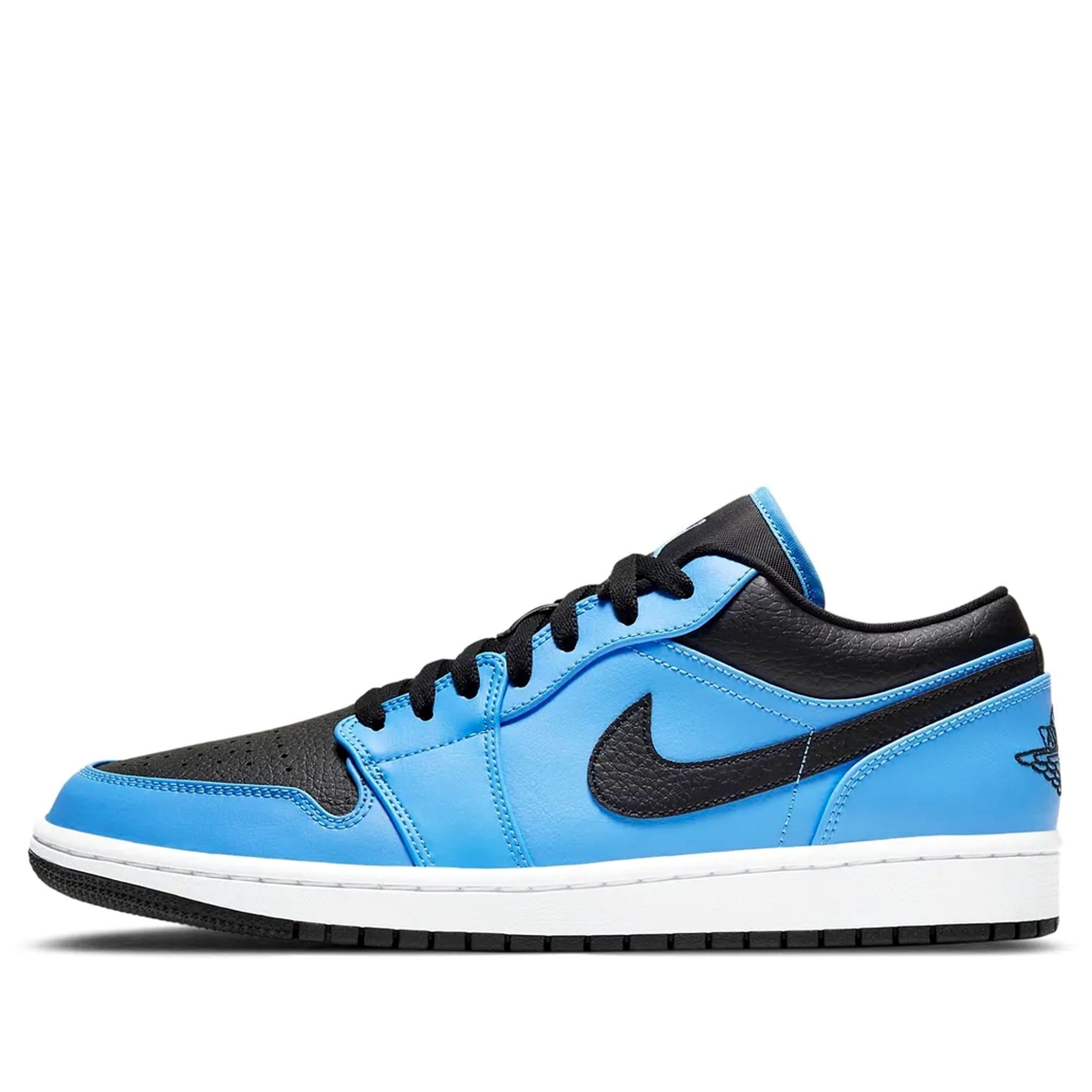  NIKE AIR JORDAN 1 LOW UNIVERSITY BLUE BLACK 553558-403 