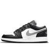  NIKE AIR JORDAN 1 LOW BLACK WHITE GREY 553560-040 