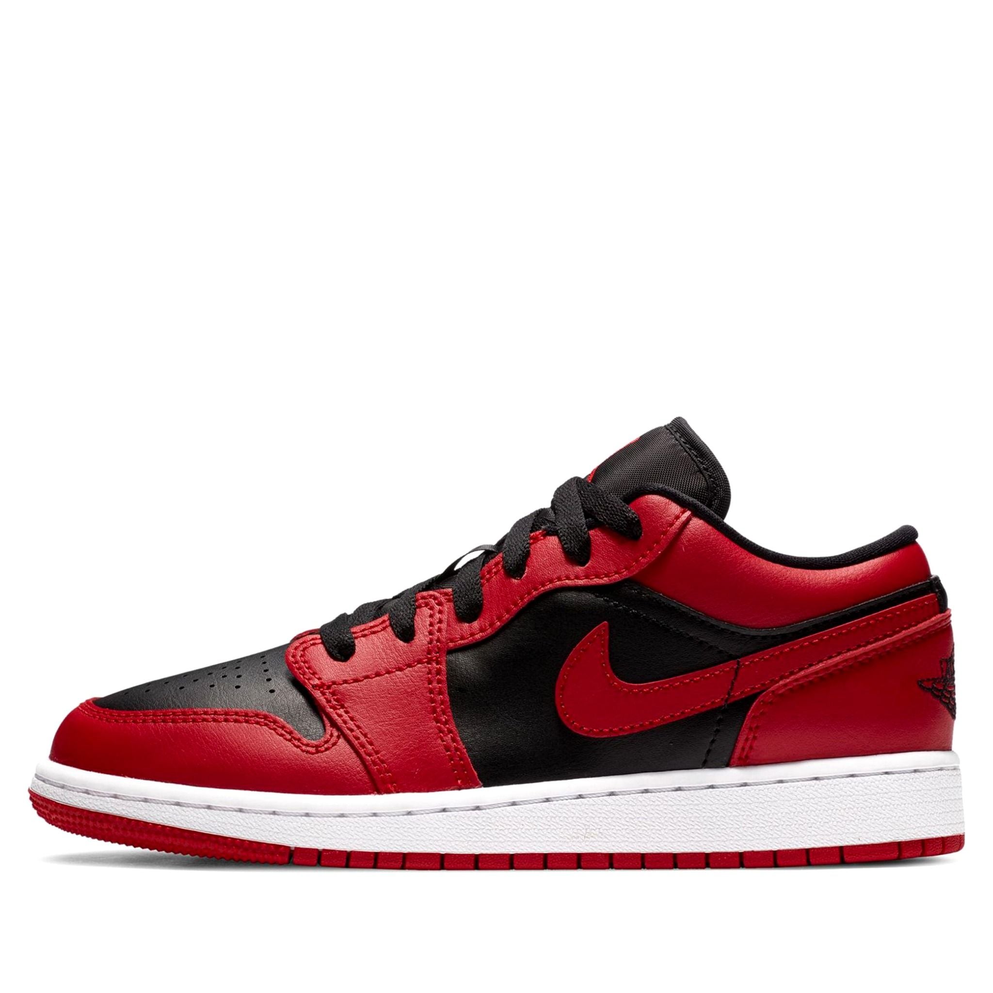  NIKE AIR JORDAN 1 LOW GS REVERSE RED 553560-606 