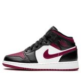  NIKE AIR JORDAN 1 MID GS BRED TOE 554725-066 