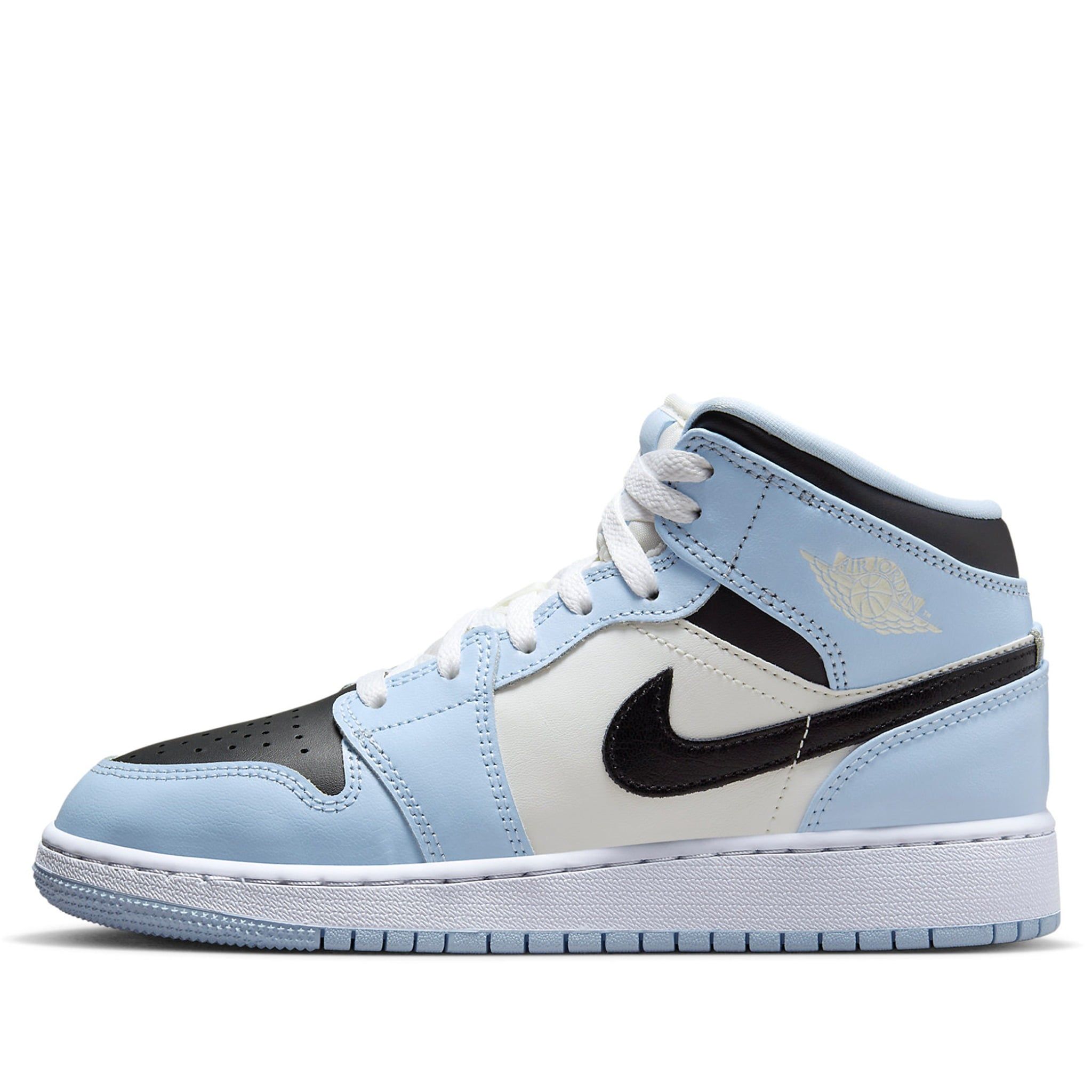  NIKE AIR JORDAN 1 MID ICE BLUE 555112-401 