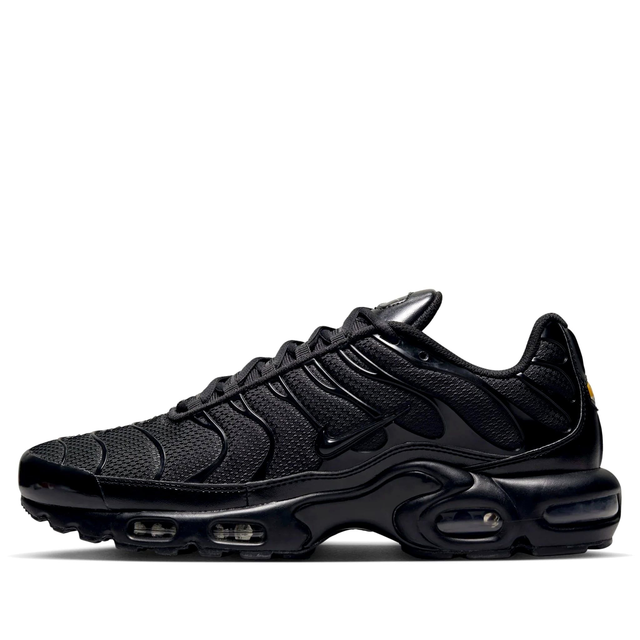  NIKE AIR MAX PLUS TRIPLE BLACK 604133-050 