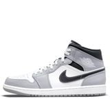  NIKE AIR JORDAN 1 MID LIGHT SMOKE GREY ANTHRACITE 554724-078 